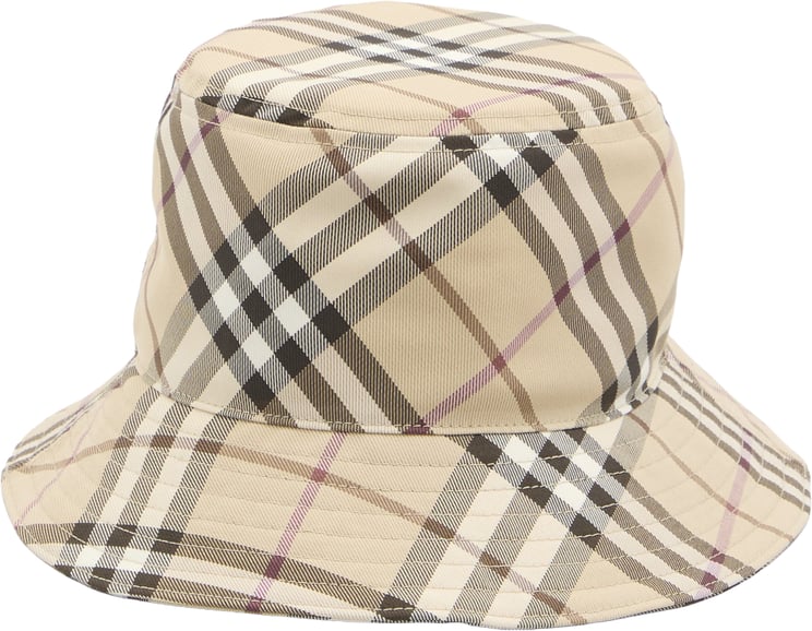 Burberry Check bucket hat