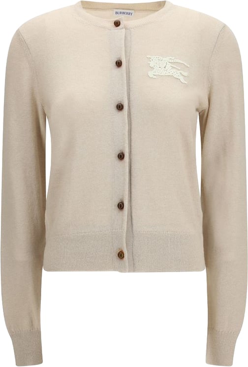 Burberry Burberry Beige Polyester Cardigan