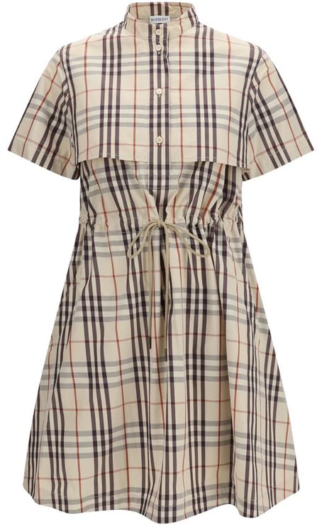 Burberry Burberry Beige Cotton Casual Dress