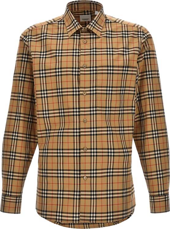 Burberry Burberry Beige Cotton Blouse