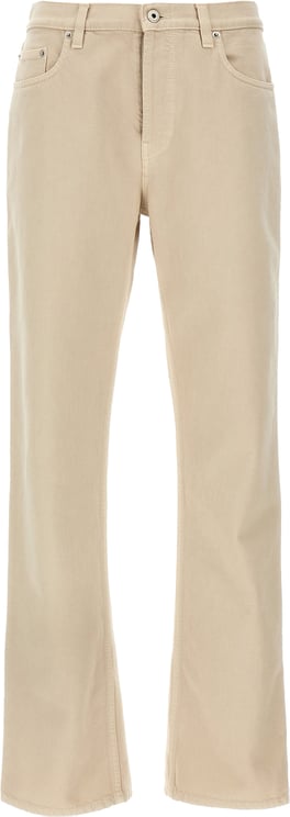 Burberry Burberry Beige Cotton Casual Pants