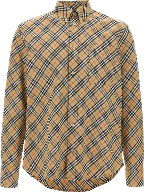 Burberry Burberry Beige Cotton Blouse