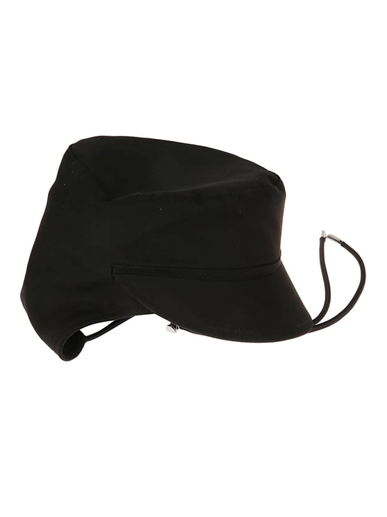 Burberry Classic Black Hat with Structured Crown