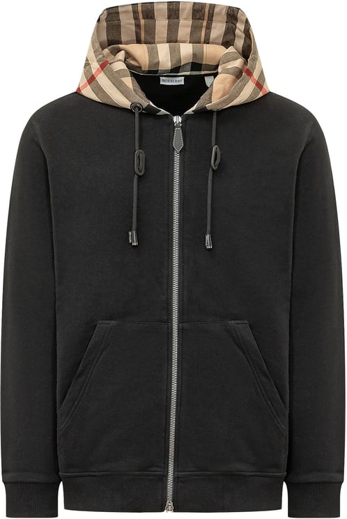 Burberry Giacca Samuel Zip con Cappuccio