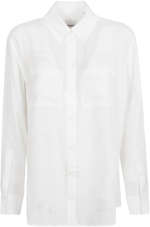 Burberry Button-Down White Shirt
