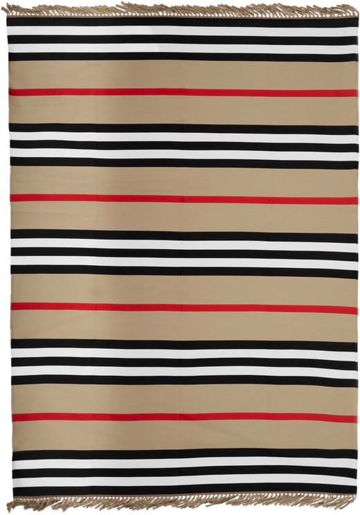 Burberry Burberry ICON STRIPE COTTON BLANKET Tagesdecke beige
