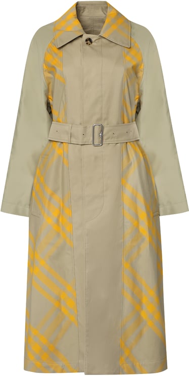 Burberry Checked reversible trench-coat