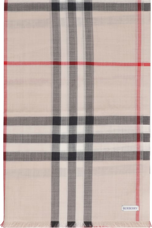 Burberry Wool and silk scarf