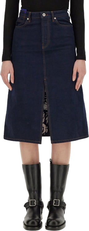 Burberry Denim Skirt