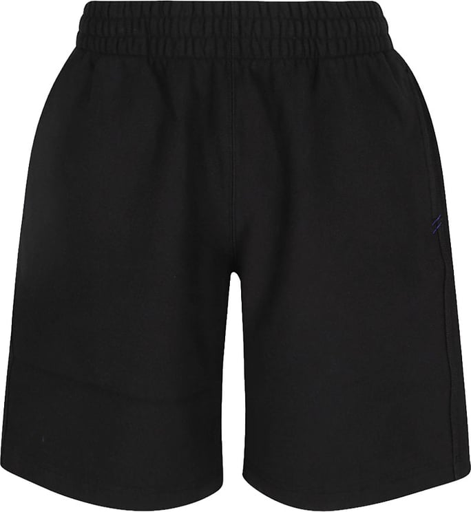 Burberry Relaxed Black Cotton Shorts