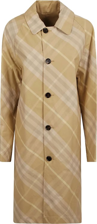 Burberry Classic Plaid Tailored Coat