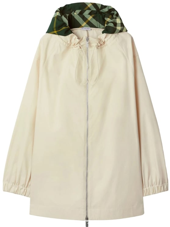 Burberry Relaxed Fit Zip-Front Coat