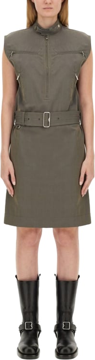Burberry Structured Mini Dress