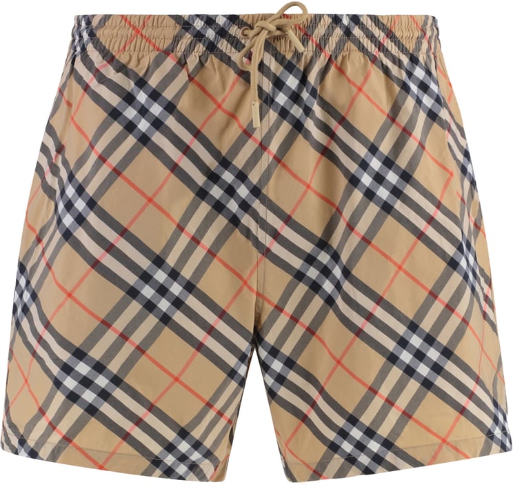 Burberry Printed swim shorts