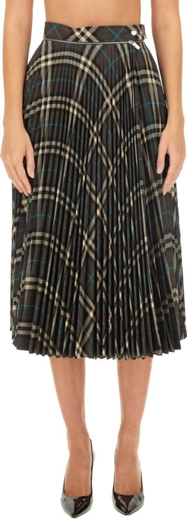 Burberry Squared Skirt