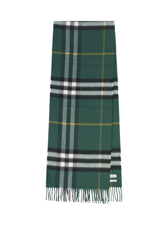 Burberry Rich Green Lightweight Scarf