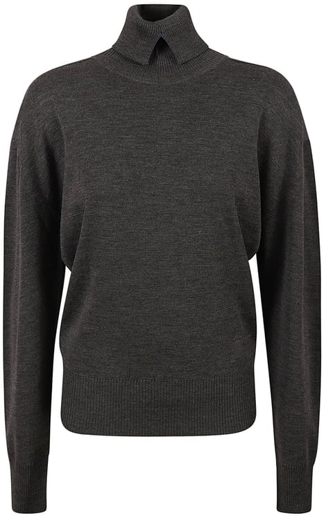 Burberry Relaxed-Fit High Neck Sweater