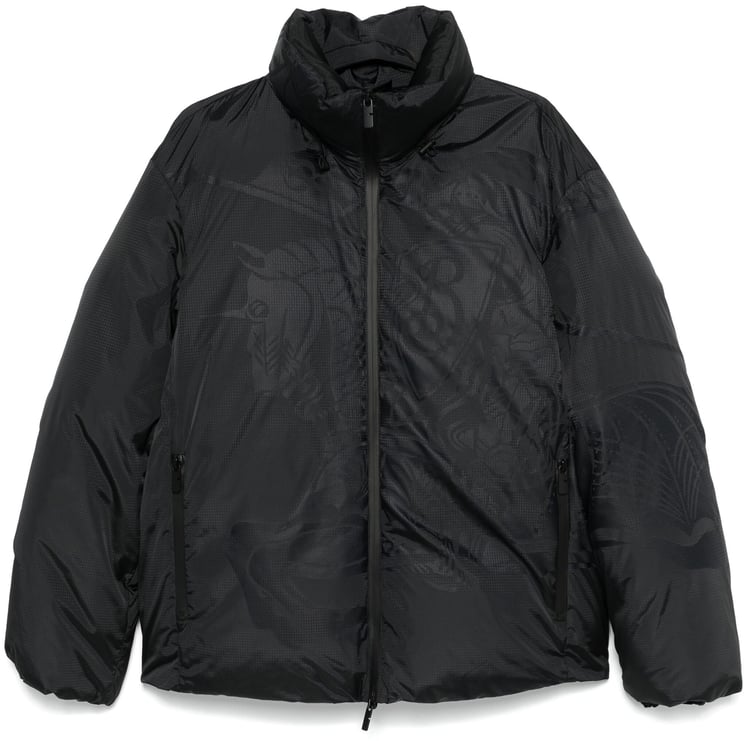 Burberry Mw Tec Equestrian Knight Puffer Jacket