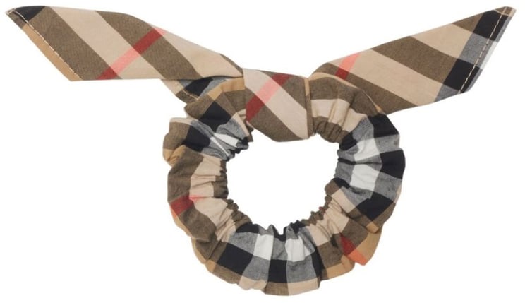 Burberry k1 chk ctn scrunchie divers