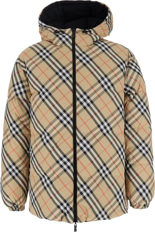 Burberry Quilted Check Pattern Jacket