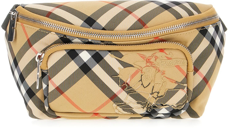 Burberry Burberry Printed polyester blend belt bag
