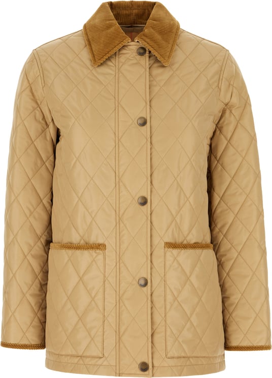 Burberry Burberry Beige nylon padded jacket