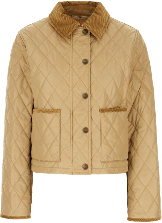 Burberry Burberry Beige nylon padded jacket