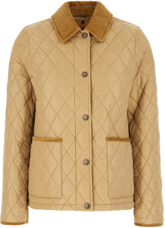Burberry Burberry Beige nylon padded jacket