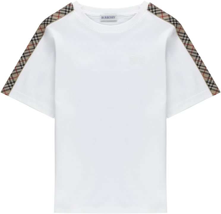 Burberry T-Shirts And Polos White