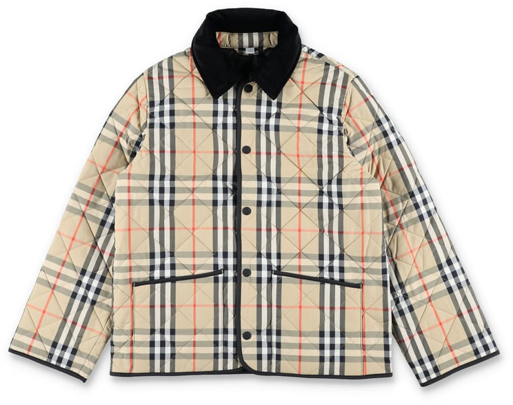 Burberry Milo Quilted Jacket Sand Ip Check