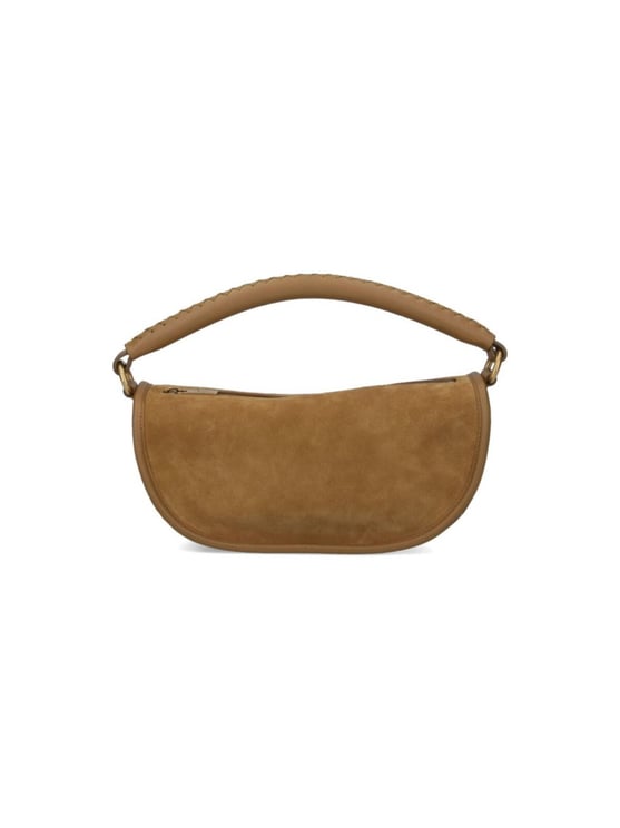 Burberry "B Clip" Shoulder Bag Brown