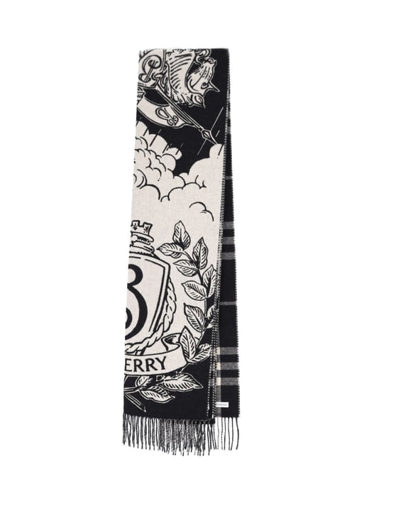 Burberry Cashmere Reversible Scarf