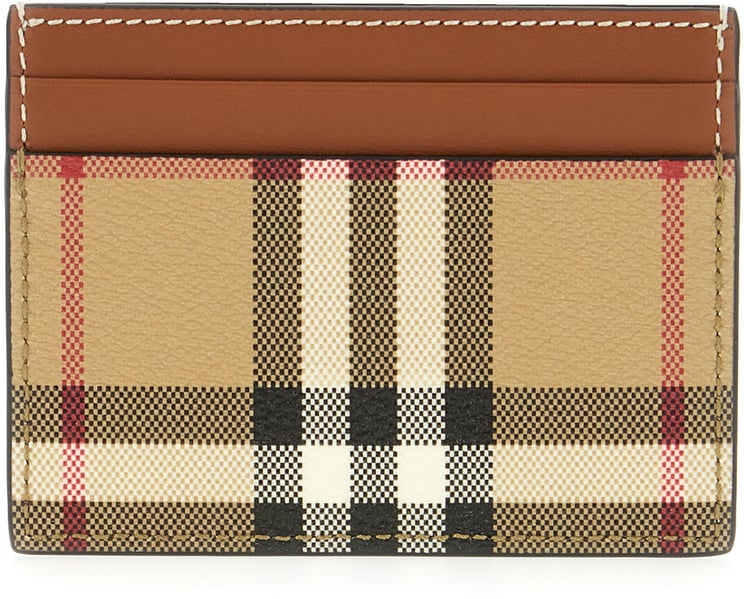 Burberry Burberry Printed canvas card holder