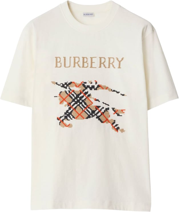 Burberry T-Shirts And Polos White