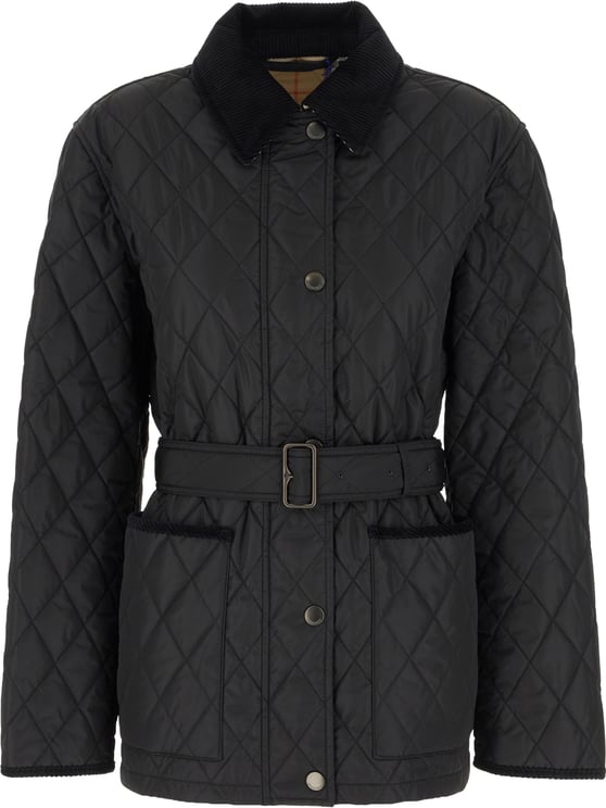 Burberry Burberry Black nylon padded jacket