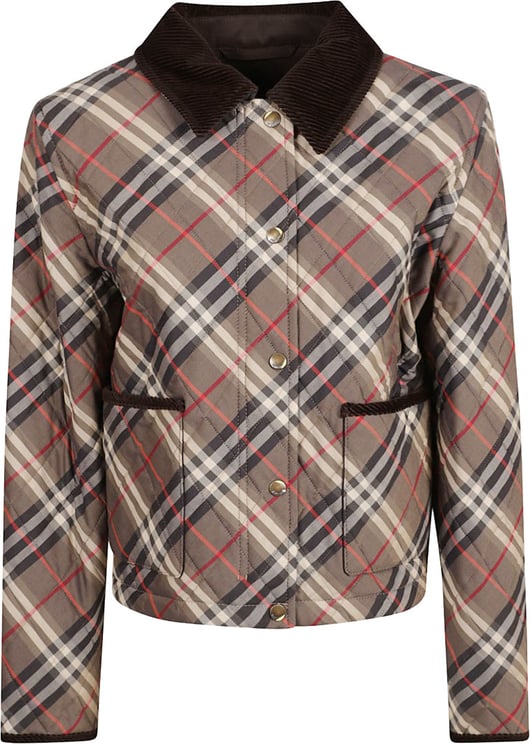 Burberry Plaid Pattern Jacket
