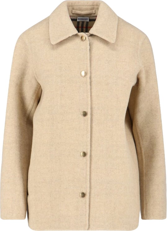 Burberry Virgin Wool Jacket – Beige