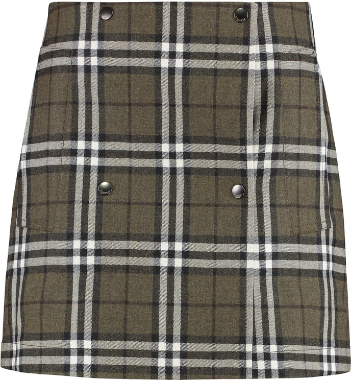 Burberry Wool mini skirt