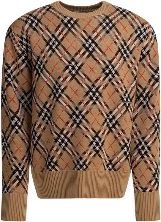 Burberry Wool blend crew neck sweater