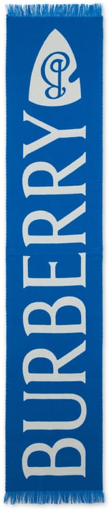 Burberry Wool scarf with writing
