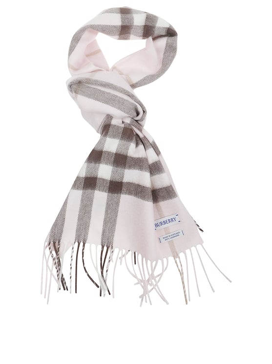 Burberry Cashmere Scarf with Iconic Check Pattern
