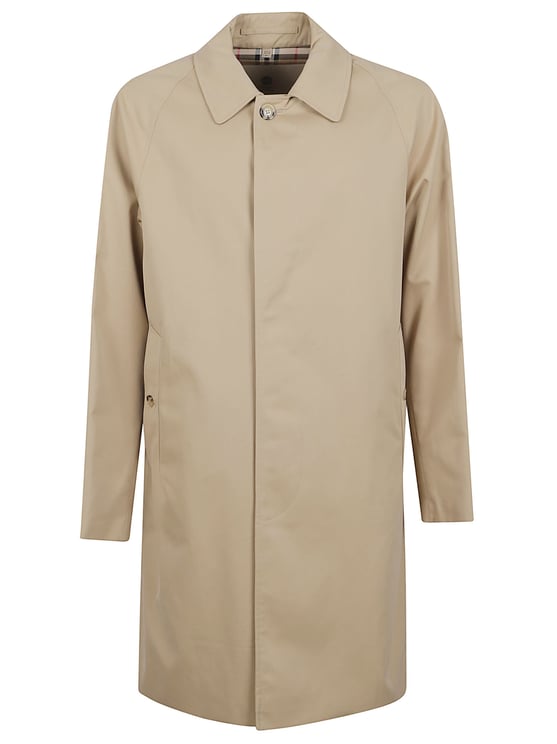 Burberry Raincoat with Check Lining