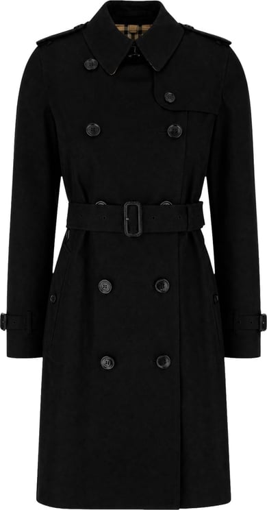 Burberry Burberry Black cotton trench