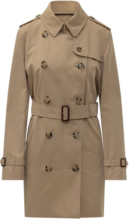 Burberry Trench Doppiopetto con Cintura
