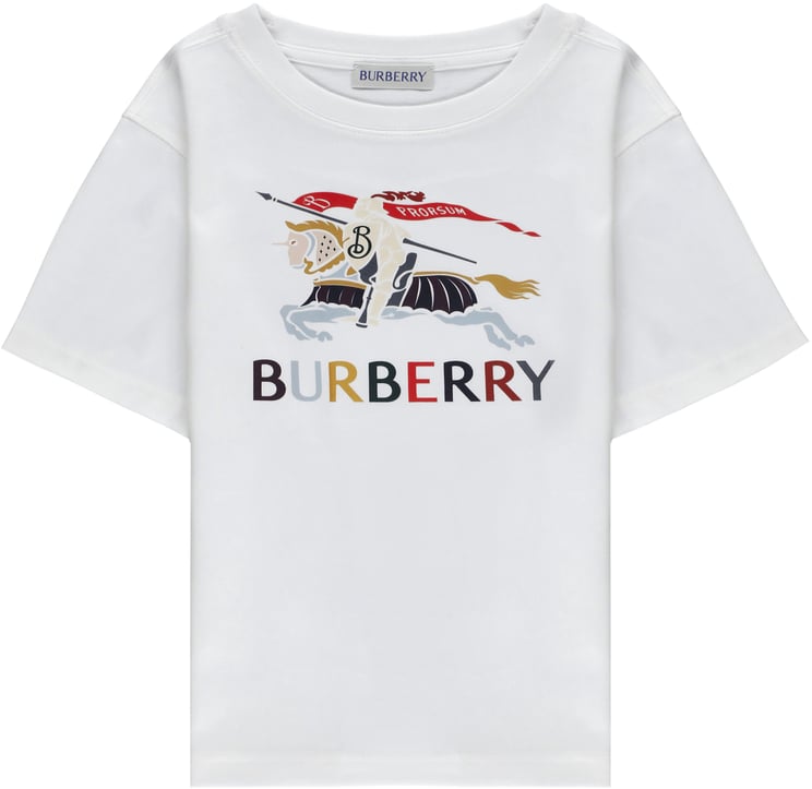 Burberry T-Shirts And Polos White