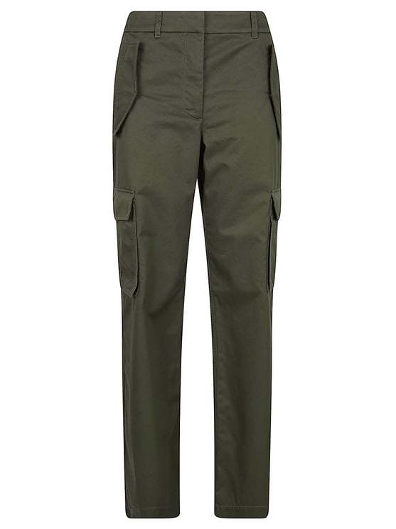 Burberry Cargo Design Rain-Resistant Cotton Gabardine Trousers