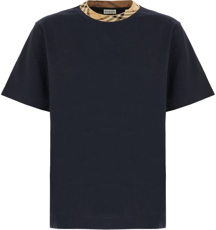 Burberry Burberry Midnight blue cotton t-shirt
