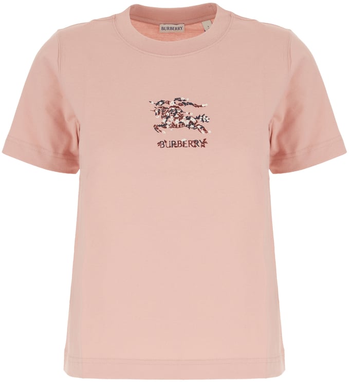 Burberry Burberry Pink cotton t-shirt