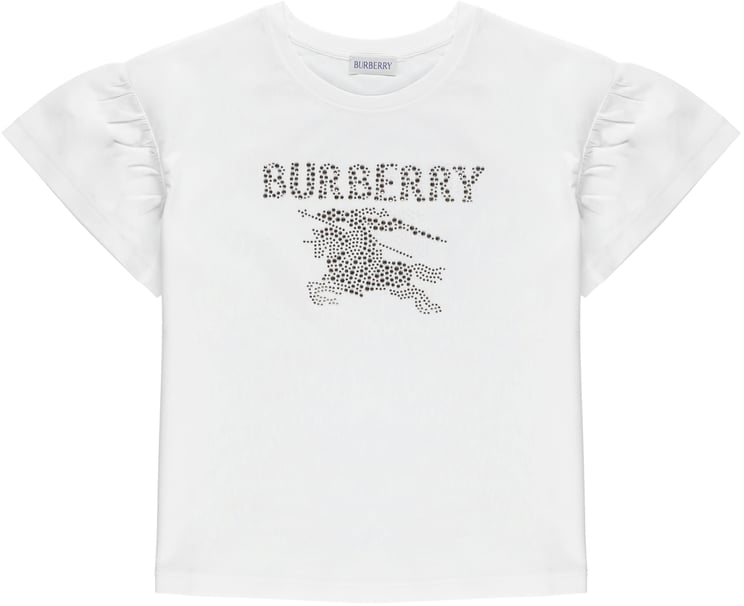Burberry T-Shirts And Polos White