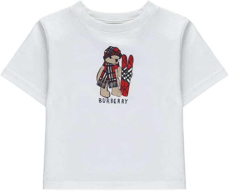 Burberry T-Shirts And Polos White